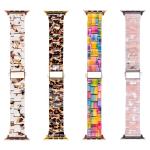 Easy Release Dazzle Color Resin Watch Strap 38mm 42mm