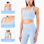 80% Nylon 20% Spandex Yoga Sports Bras Exercise Bra Tops SGS