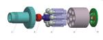 Hydraulic Pumps And Motors EX200-1 Travel Motor