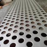 Perforated Stainless Steel Sheet Grade 304 Metal Sheet 0.5-3.0mm Hole 0.5-10mm