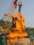 Construction Crane Mounted Vibro Pile Driver Hammer For Excavator