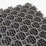 9MM Thick 20CMx20CM Anti Slip PVC Floor Mat For Balcony Toilet