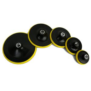 China 100pcs Drill Brush Replacement 5in Plastic Backing Pad Rubber factory