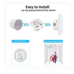 AC 100-240V Zigbee Smart Switch Homekit Compatible Light Switch