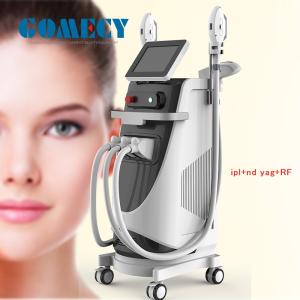 China Anti Aging Laser Multifunction Beauty Machine 3 In 1 IP Nd Yag RF Wrinkle Removal Machine factory