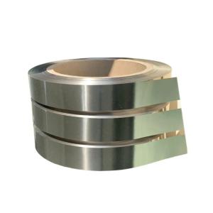 China Anti Corrosion Nickel Plated Steel Strip Widths 2mm To 12mm factory