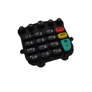 China Customized Silicone Keypad For POS Machine Heat-Resistant Eco-Friendly factory