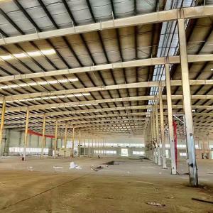 China Prefabricated High Frame Heavy Steel Structure Frame Warehouse factory