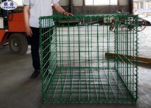 China Galfan Finishing Welded Gabion Box / Pvc Coated Gabion Box Customized Size factory