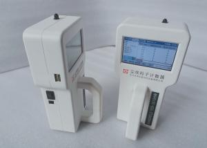 China 4.3'' Touch Screen Handheld Particle Counter In Cleanroom Of Pharma Factory on sale