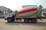 Transit 6cbm Truck Mounted Concrete Mixer, Low Angle Cement Delivery Trucks