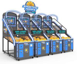 China Coin Operated Street Basketball Arcade Machine For 3 Person English Version factory