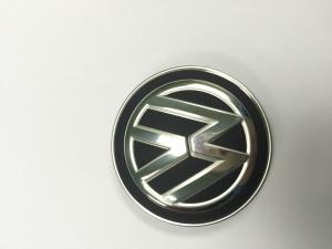 China Volkswagen logo with plating for automotive injection mold , decoration of automotive factory