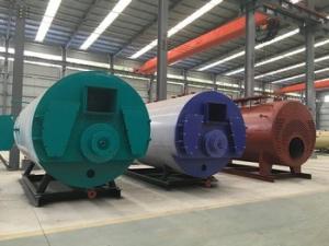 China Diesel Fired Hot Water Boiler / Low Pressure Heating Boiler 380V-420V factory