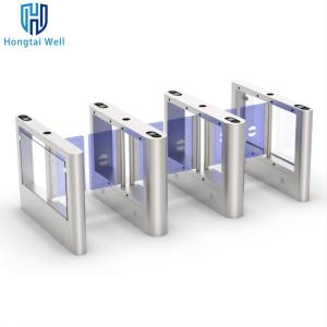 China Electronic magnet Control Swing Barrier Turnstile Gate For Access Control factory