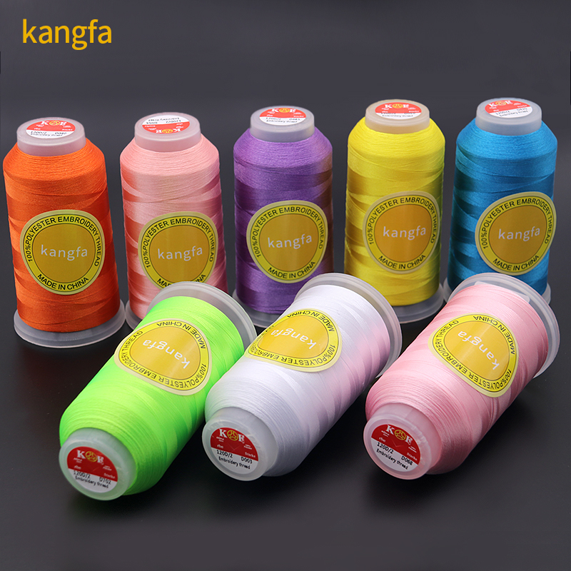 120D/2 Polyester Embroidery Thread for Shoe Decoration and Customization Needs