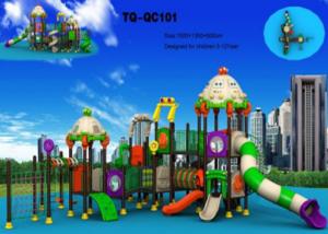 China Automobile Style Large Scale Kids Outdoor Playground Equipment Long Using Life factory