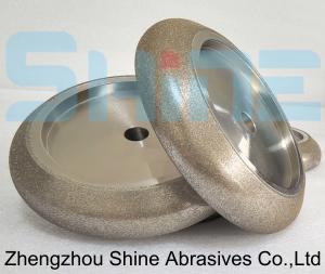 China 5&quot; 9/39.5 Electroplated CBN Grinding Wheel For Wood Bandsaw Blades factory