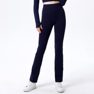 China Cropped Flare Yoga Pants For Women Super Factory factory