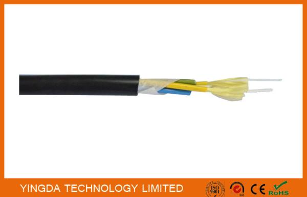 Outdoor CATV Base Station Patch Cord FTTH Drop Cable 7.0mm PE Sheath Tight