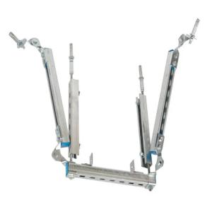 Bolted Galvanized Seismic Brackets ISO9001 for Sturdy Structures