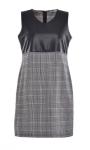 Long Fashion Style Ladies Sleeveless Summer Dresses Black White Color