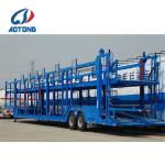 Transport Cars Effortlessly Heavy Duty Semi Trailer with 4 Car Carrier in