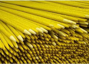 China High Strength Fiberglass Pultruded Rod For Tomato Stakes factory