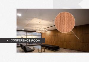 China Micro Perforated Acoustic Absorption Panels , Sound Absorption Sheets 600x600 600x1200 factory