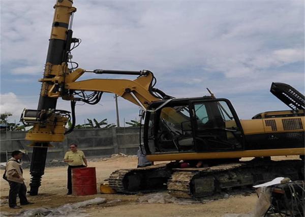 38m/Min 34.3mpa Hard Rock Hydraulic Small Size Drilling Rig Crawler Drill