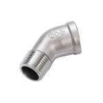 Stainless Steel 304 316 90 Degree Threaded Elbow Pipe Fittings for Plumbing