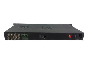 China 8-ch 3G-SDI Fiber Optic Extender with Ethernet factory