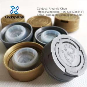 China Low Cost Effective Customized PP Sauce Dispensing Plastic Squeeze Bottle Closure With Silicone Valve on sale