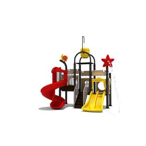 China Children Outdoor Playground Joy Slide Park Water Amusement Rot Proof factory