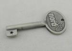 Key Souvenir Badges Zinc Alloy / Iron / Brass , OEM ODM