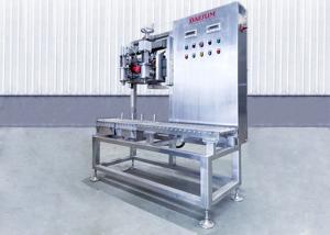 China 20/25/40L Semi Auto Chemical Liquid Filling Machine factory