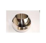 Silver DN25 Stainless Steel 316L Floating Straight Through Valve Ball with
