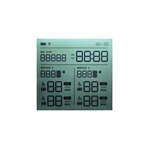 Custom Segment LCD for Vehicle Display RoHS Compliant TN STN FSTN VA Segment LCD