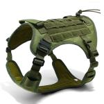 Professional Tactical Dog Harness | MOLLE System for Accessories | For Military,