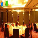 Gallery Acoustic Room Dividers Restaurant Aluminium Sliding Door 5 Years