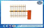 Aluminum Alloy Fence Boom Car Park Barrier , Automatic Vehicle Barriers
