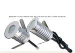 Mini 3W Led Light Fixtures IP67 Recessed Underground Low Voltage 12V Garden