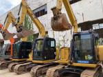 Used Cat Excavator 307E Tier 2 Emission Standards Low Fuel Consumption