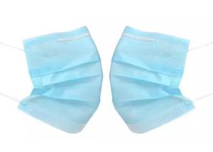 China Meltblown 3Ply Non Woven Face Mask With Earloops 50pcs / Bag factory