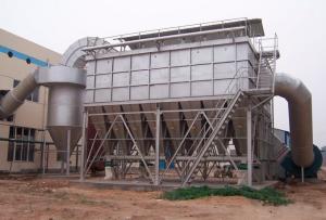 China 150 Degree Pulse Dust Filter With Cloth Bag , Industrial Baghouse Dust Collectors factory
