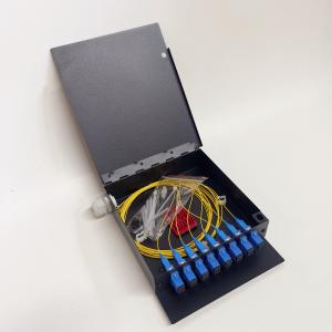 China KCO-FTB-WM08-B Indoor Wall-mounted 8 Ports Fiber Optic Distribution Box factory
