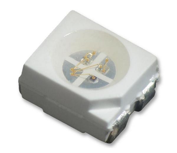KAA-3528RGBS-11 3 RGB LED, 470 (Blue) nm, 525 (Green) nm, 621 (Red) nm, PLCC 4