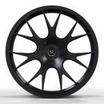 SSWS1027 Satin Black Multi Spoke Forged Aluminum Alloy Rims