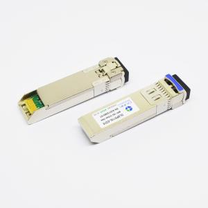 China 1310nm 10km 10G SFP+ Optical Transceiver factory