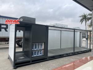 China AA4C Container Spray Booth Hail Damage Repair Booth Car Portable Paint Booth Quick Repair factory